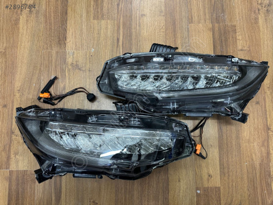 Honda Civic Far Lambası Ledli Tip Bağlantı Kablolu 2016-2021