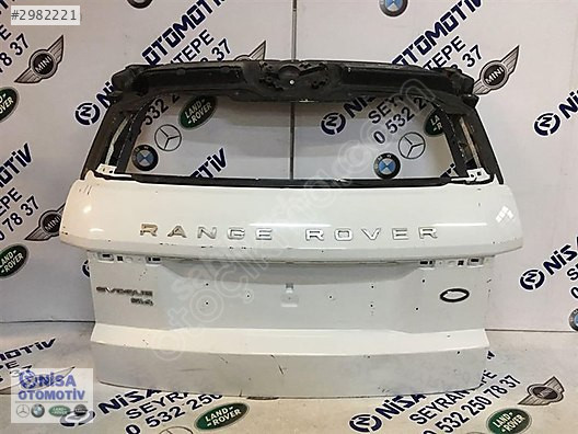 RANGE ROVER EVOQUE L538 KASA BAGAJ KAPAĞI ORJ BJ32-40010-AA