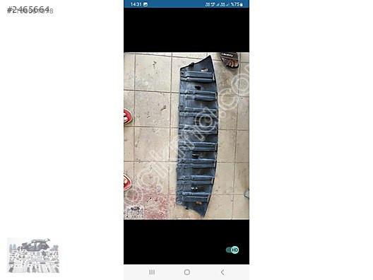 Fiat fiorino ön tampon muhafaza plastiği