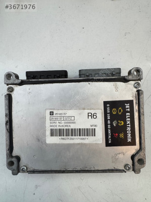 CHEVROLET AVEO 1.4 MOTOR BEYNİ 25185137 (MT80)