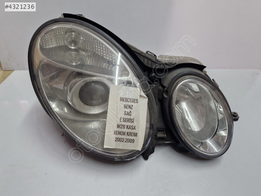 W211 E200 E220 SAĞ ÖN FAR ZENONSUZ ORJİNAL 2002-2006
