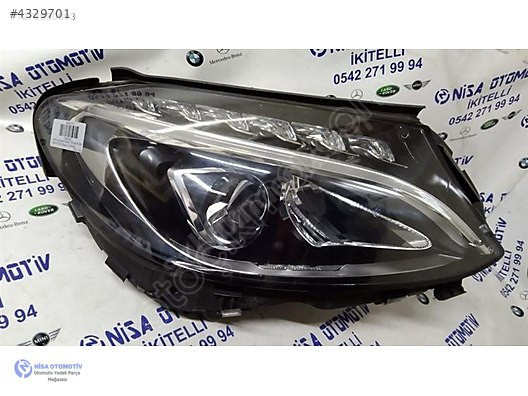 MERCEDES C SERİSİ W205 KASA SAĞ FAR MAKYAJSIZ LEDLİ A2059067403