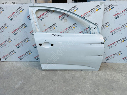 Renault Megane 4 Sag ön kapı (az hasarlı)beyaz