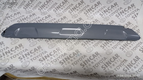TOYOTA COROLLA CROSS 2023 2024 ÖN TAMPON SPOYLERİ ÇIKMA ORJİNAL