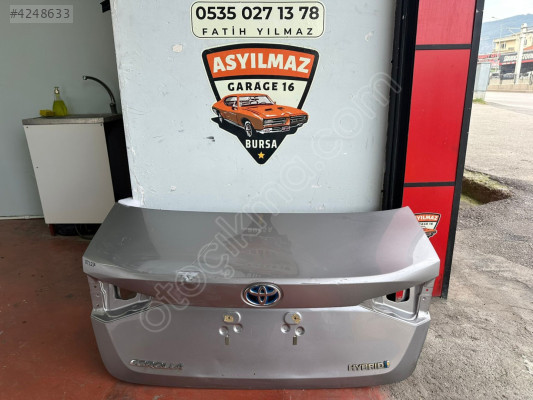 COROLLA BAGAJ KAPAĞI ORJİNAL GRİ
