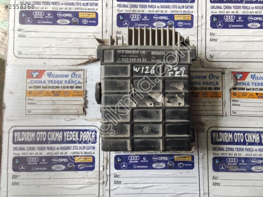 MERCEDES W126 300SEL MOTOR BEYNİ 0280800116