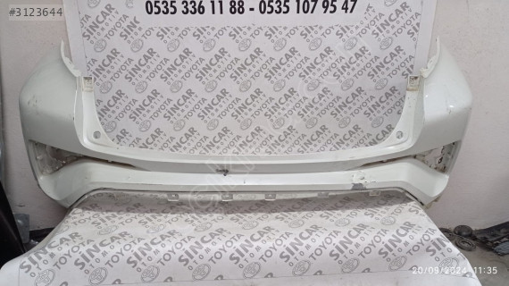 TOYOTA CHR 2016 2023 ARKA TAMPON ÇIKMA ORJİNAL