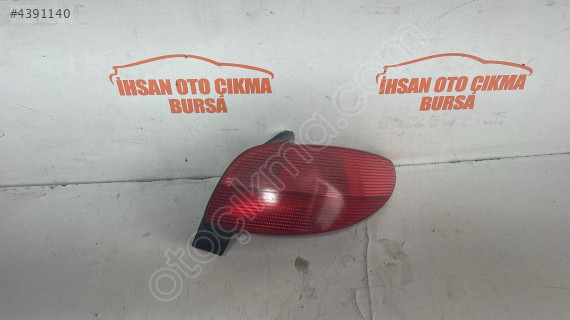 Peugeot 206 sağ stop orijinal çıkma