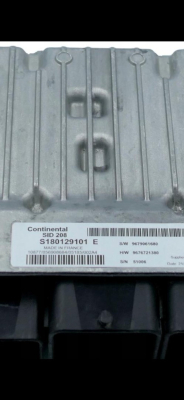 Citroen jumper 2.2 motor beyni 9679016180 9676721380 sıd 208