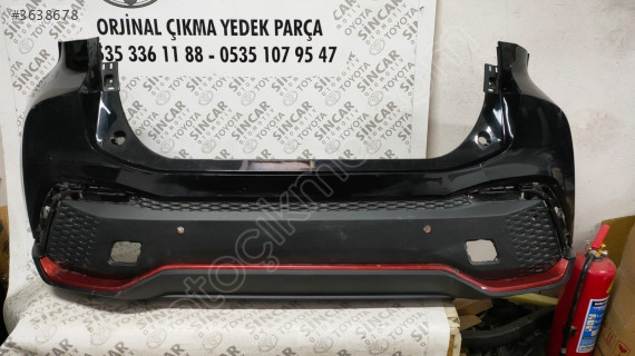 TOYOTA CHR C-HR 2024 2025 ARKA TAMPON ÇIKMA ORJİNAL