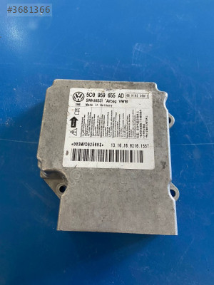 VW Jetta Airbag Beyni 5C0959655AD - Orijinal Çıkma Parça