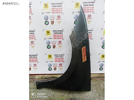 SKODA SÜPERB 2024- SOL ÖN ÇAMURLUK OEM 3p0821105 ÇIKMA SÖKME