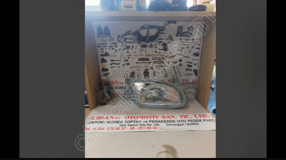 HYUNDAİ ACCENT 1998-2000 SAĞ-SOL FAR ADET FİYATI..