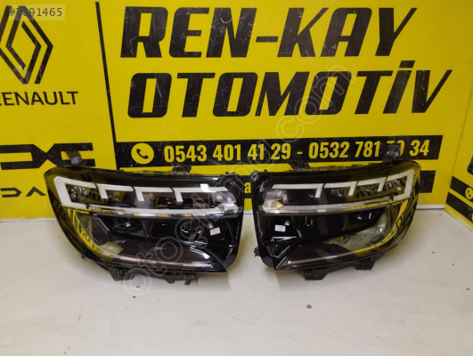RENAULT AUSTRAL SAĞ SOL NİKELAJLI FAR ORJ ÇIKMA RENKAY KOCAELİ