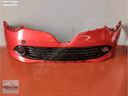 RENAULT CLİO 4 2012 ÖN TAMPON KIRMIZI ORJ ÇIKMA RENKAY KOCAELİ