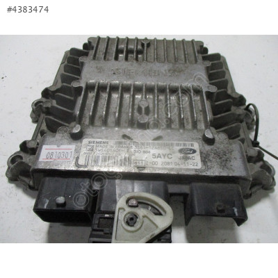 Ford Fiesta 1.4 TDCI Motor Beyni 5WS40140E SID804 3S61-12A650-LC