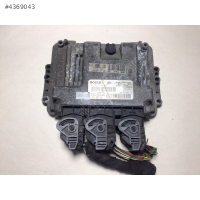 Peugeot 206 1.4 HDI Motor Beyni 0281010707 EDC16C3 9647158080