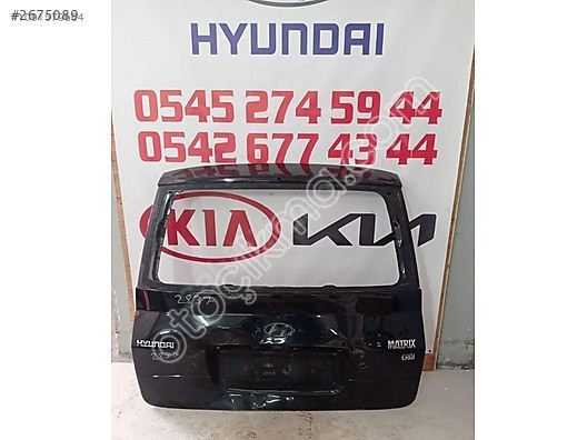 HYUNDAİ MATRIX BAGAJ KAPAĞI ÇIKMA ORJİNAL