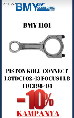 Ford focus 98-04 piston kolu