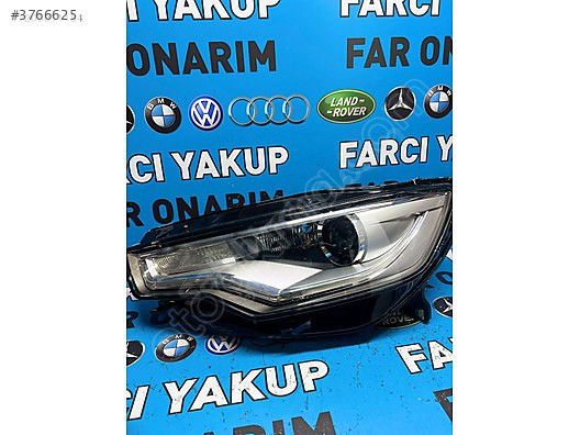 AUDİ A6 SOL ÖN FAR ÇIKMA ORİJİNAL TEMİZ