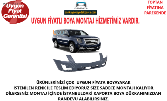 ESCALADE ÖN TAMPON 2015  (BOYA MONTAJ VAR)