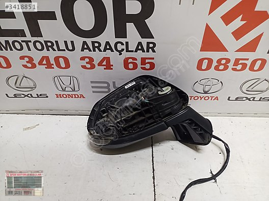 TOYOTA COROLLA SAĞ AYNA KAPAKSIZ ÇIKMA ORİJİNAL PARÇA 2019-2024