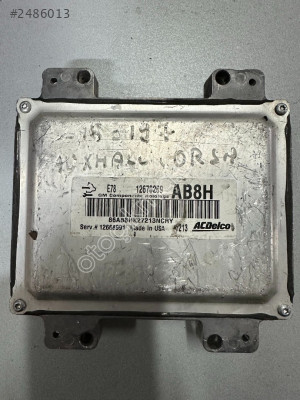 12670269 OPEL CORSA 1.4 E78 AB8H ÇIKMA MOTOR BEYNİ