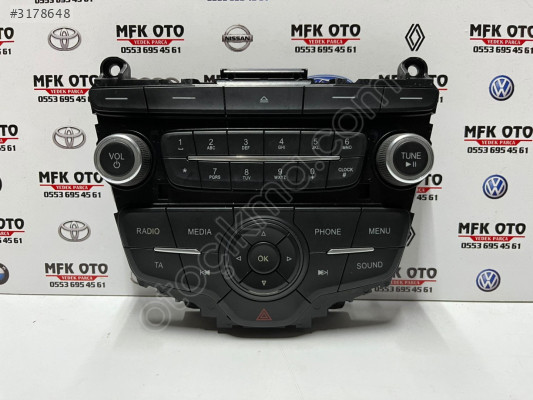 FOCUS RADYO KONTROL PANELİ TUŞ TAKIMI ORJİNAL F1ET18K811BD