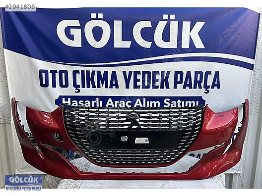 PEUGEOT 208 ÖN TAMPON ORJİNAL SARI KIRMIZI MAVİ