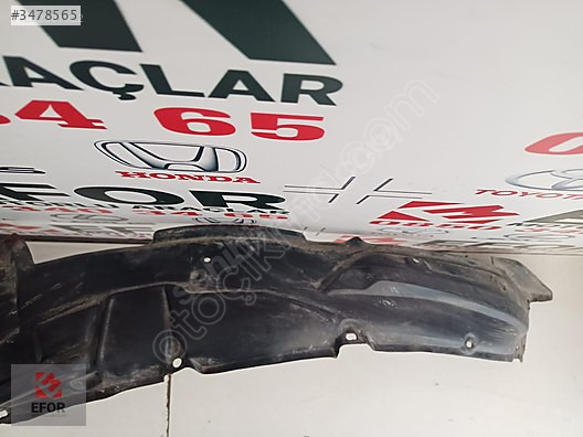 HONDA CİVİC SOL ÖN ÇAMURLUK PVC ORJİNAL ÇIKMA YEDEK PARÇA 06-09