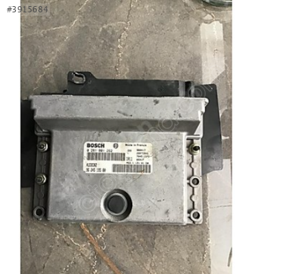 BOSCH MOTOR BEYNİ PEUGEOT 406 1,9 0281001262
