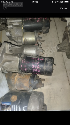 Peugoet 307,306 ve 406 uyumlu marş dinamosu