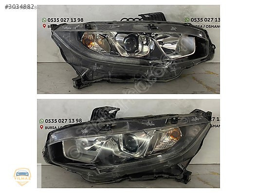 HONDA CİVİC FC5 MERCEKLİ TAKIM FAR ORJİNAL
