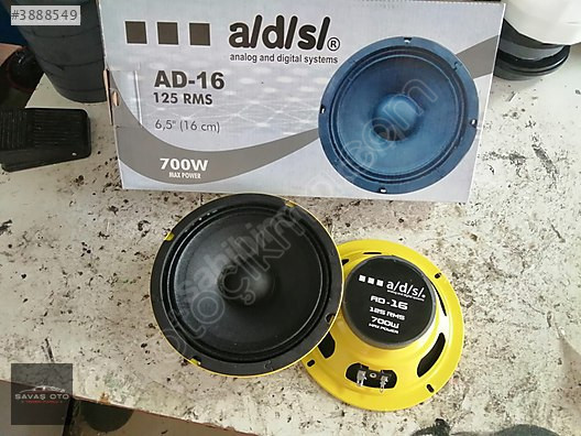 Audio System ADS 16CM MİDRANGE TAKIM / ŞOK FİYAT 700W