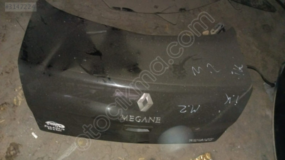 RENAULT MEGANE 2 SEDAN SİYAH BAGAJ KAPAK