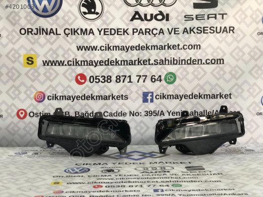 SKODA OCTAVİA SİS FARI LEDLİ 2021 2024 5E3941699 5E3941700