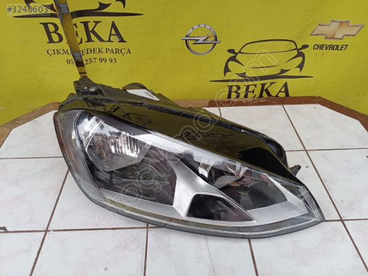 VOLKSWAGEN GOLF 7 SAĞ FAR SIFIR YEDEK PARÇA