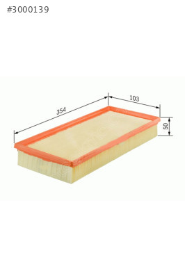 Hava Filtresi P206 98 P307 03 1.4ı 1.4 1.4 16v C4 04 1.4 16v