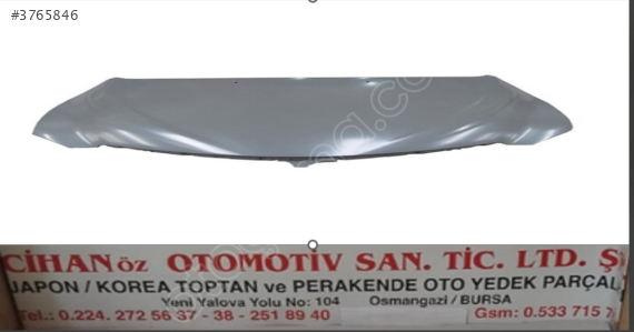 SSANGYONG SANYONG ACTYON ÇIKMA MOTOR KAPUTU*-