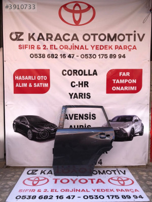 TOYOTA RAV 4 ÇIKMA ORJİNAL SOL ARKA KAPI