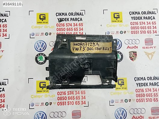 VOLKSWAGEN TRANSPORTER 2004-2010 SOL ARKA STOP ALT BRAKETİ