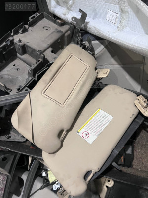 Peugeot 407 sol güneşlik