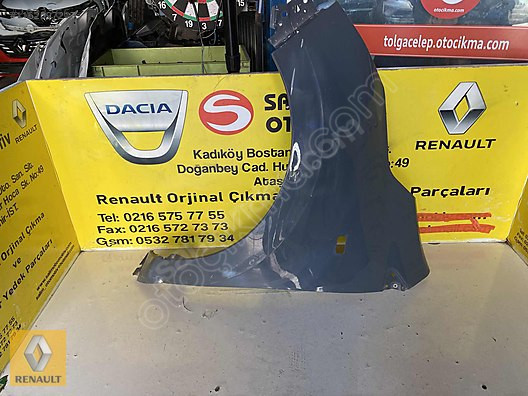 RENAULT EXPERESS ÇIKMAORJİNAL SOL ÖN ÇAMURLUK VE DİĞER PARÇALARI