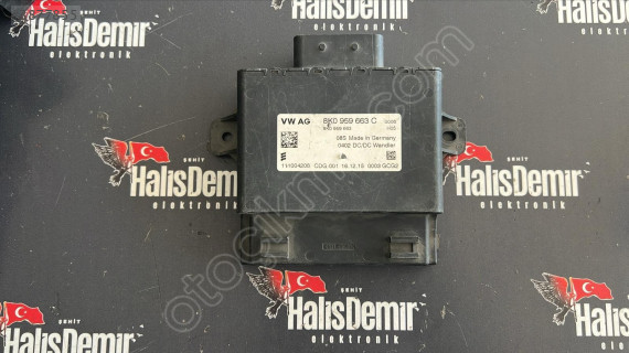 8K0959663C 8K0959663 Audi A8 Akım Kontrol Modülü Orjinal Çıkma
