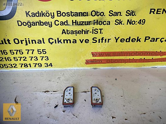 260109945R RENAULT TALİNAT SAĞ FAR BEYNİ VE DİĞER PARÇALARI