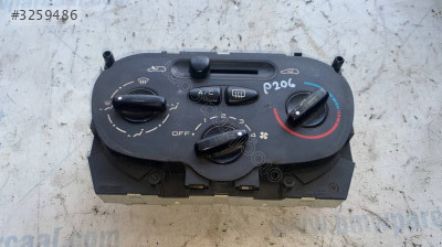 PEUGEOT 206 KLİMA KALORİFER KONTROL PANELİ