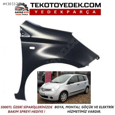 NOTE ÖN ÇAMURLUK SAĞ SOL 2006 VE ÜZERİ / KAMPANYA