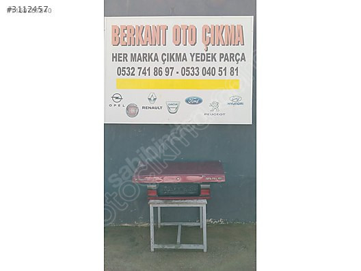 Mitsubishi Galant GL bagaj kapağı 7.000 TP