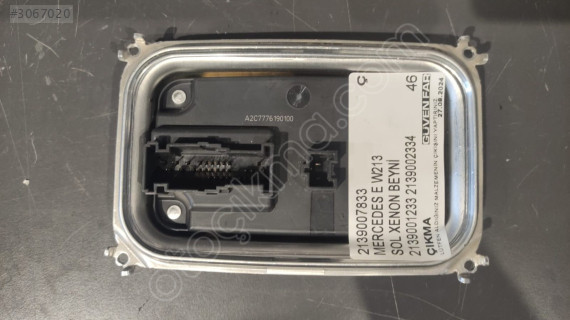 MERCEDES E W213 XENON BEYNİ SOL 2139002334 2139007833 Ç