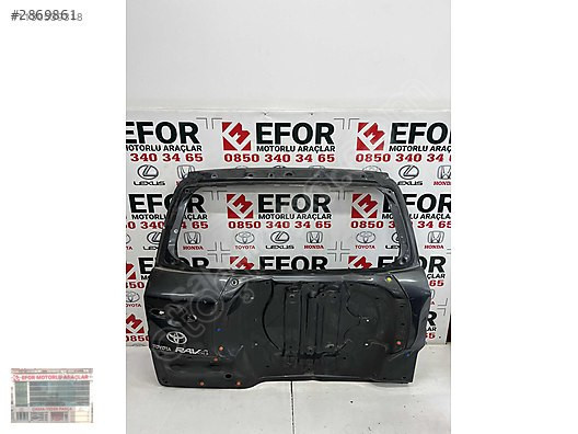 TOYOTA RAV-4 BAGAJ KAPAĞI ÇIKMA ORJİNAL YEDEK PARÇA